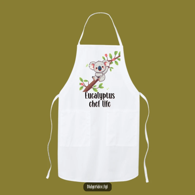 Funny Koala Dangling Apron: Cook with Calm and Aussie Charm