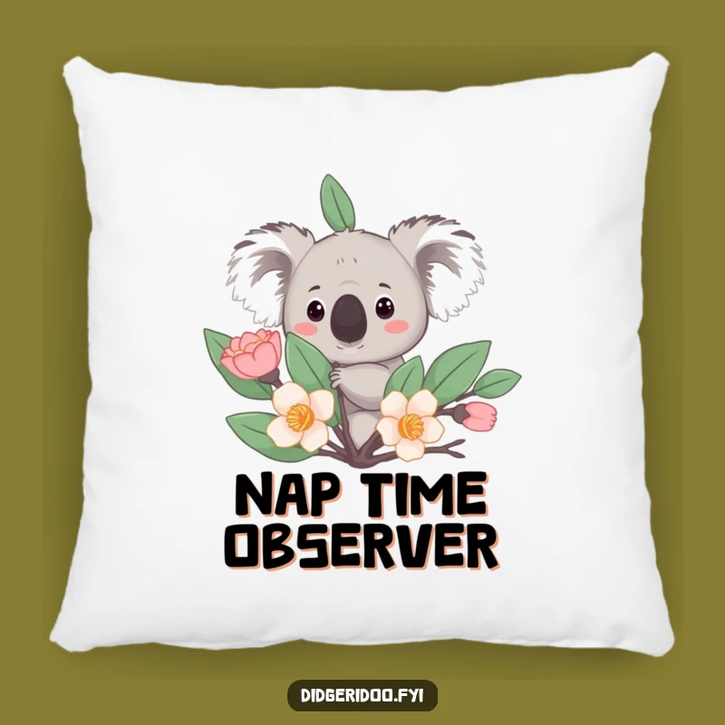 Funny Koala Pillow: Soft Curious Peek, Comfy and Adorable Home Decor Gift