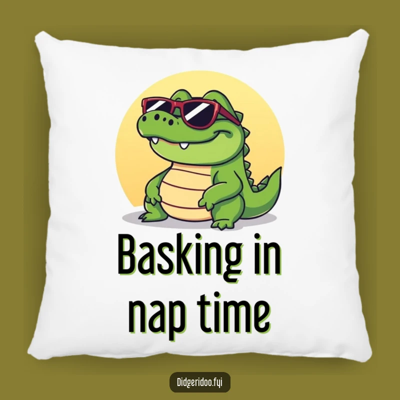 Soft Funny Crocodile Pillow: Cuddle up with Cool Comfort!