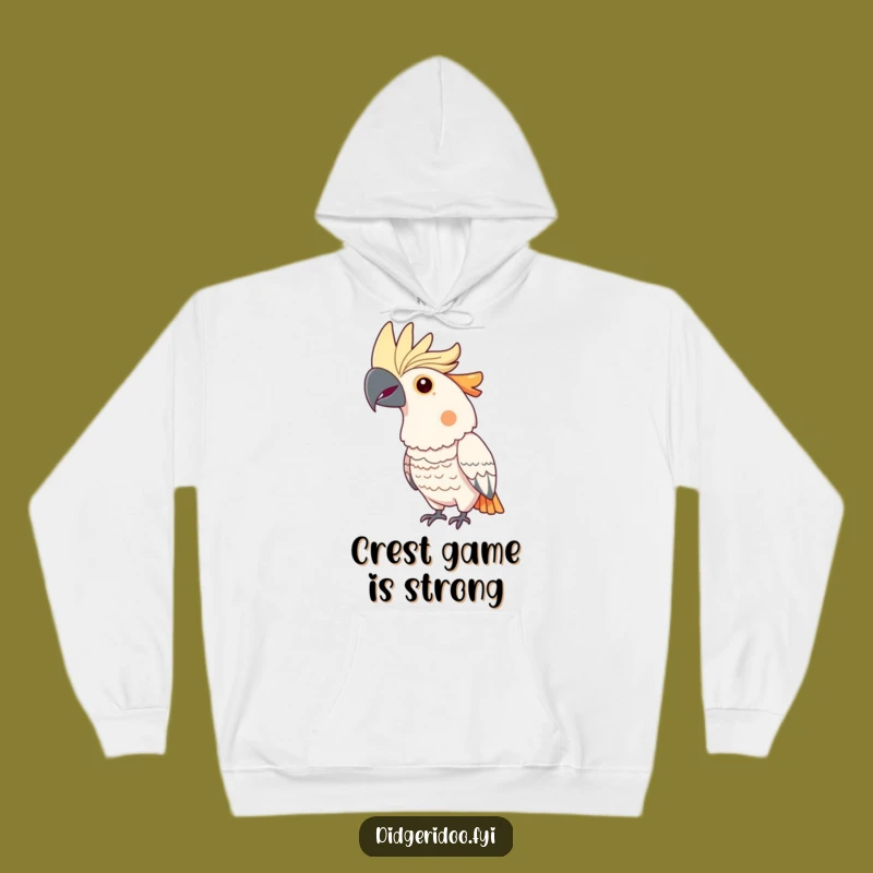 Cozy Funny Cockatoo Hoodie: Stay Warm with Feathered Pride!