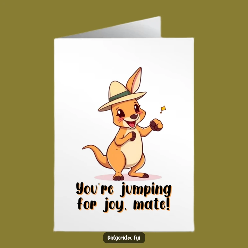 Free Printable Congrats Card: Roo's Victory Punch, Downloadable Gift for Big Wins