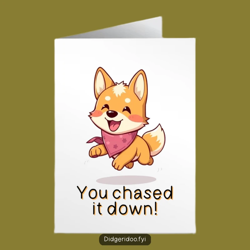 Free Printable Dingo Congrats Card Laugh Out Loud Downloadable Gift